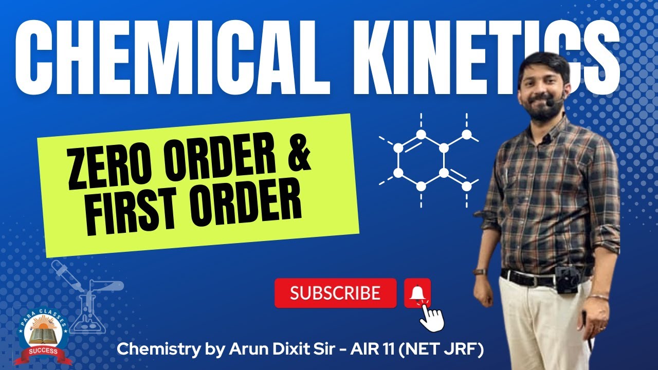 zero order and first order chemical L3 Arun Sir AIR11