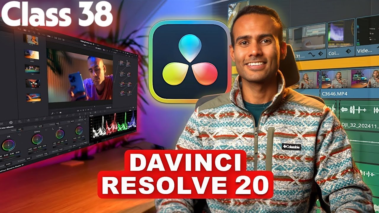 Класс 38: Шумоподавление | DaVinci Resolve 20