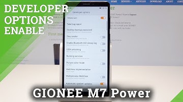 How to Enter Developer Options in GIONEE M7 Power - Advanced Settings