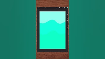 How to make easy background in Procreate #procreate #procreatetutorials #procreatetips #procreateart