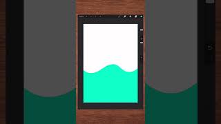 How to make easy background in Procreate #procreate #procreatetutorials #procreatetips #procreateart