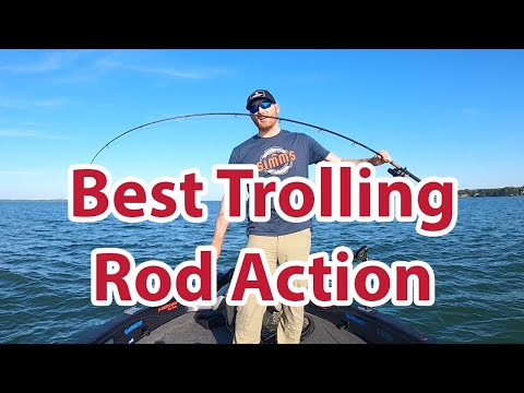Perfect Walleye Trolling Rod Action with Ross Robertson 