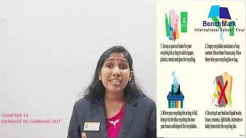 Grade 6 Science Chapter 16 Garbage in,garbage out Mrs Neema