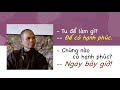 Vô Tác - Sư Ông Làng Mai 30/01/1994 - #shorts