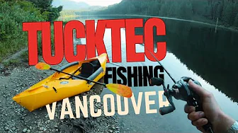 First time fishing on TUCKTEC Kayak | Greater Vancouver fishing