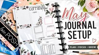 May Set-Up in my Happy Planner Journal