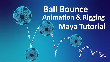 Ball Bounce Animation and Rigging Maya Tutorial