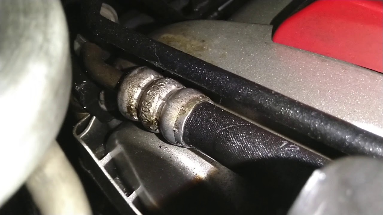 Alfa Romeo 159 2.2 JTS Power steering high pressure pipe leaking YouTube