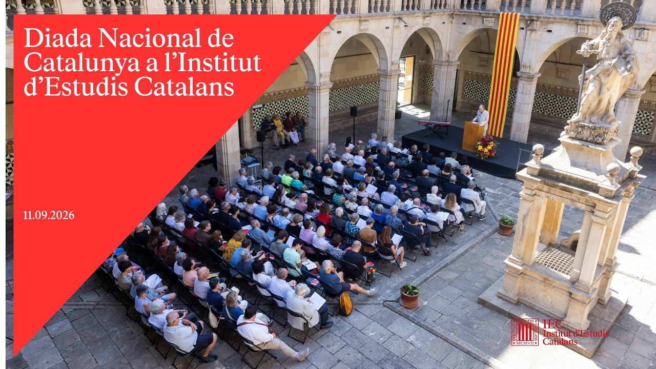 Diada Nacional de Catalunya a l’Institut d’Estudis Catalans