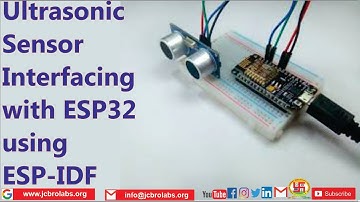 Ultrasonic Sensor Interfacing with ESP32 using ESP-IDF