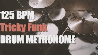 Tricky Funk - Drum Metronome Loop - 125 BPM