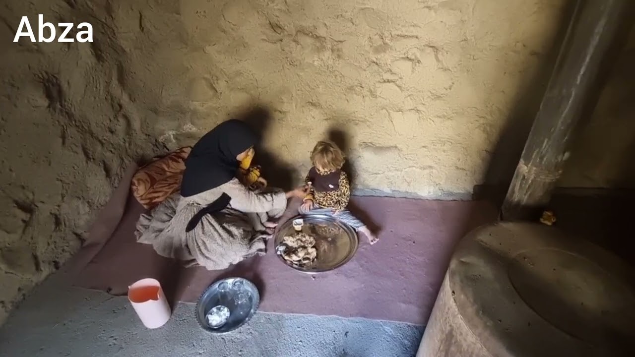 Alone in the Mountains: The Difficult Journey of a Single Mother with Her Children