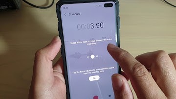 Galaxy S10 / S10+: How to Record a Standard Voice Audio
