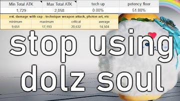 [PSO2NGS] potency floor explained in four minutes