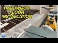 Engineered Hardwood Floor Installation After Wood Subfloor Leveling  MrYoucandoityourself