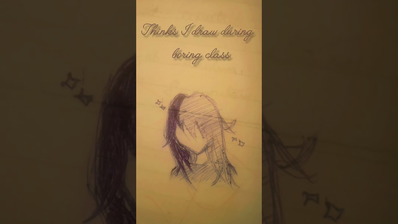 Boooooooring!!!(⁠ಠ⁠_⁠ಠ⁠)⁠━⁠☆ﾟ⁠.⁠*⁠･⁠｡ﾟ#art #drawing #cutecore #artistdrawing #boring #boringday