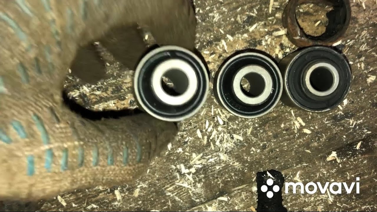 ЗАМЕНА САЙЛЕНТБЛОКОВ ЗАДНЕЙ ЦАПФЫ/на Mitsubishi Galant 8 американец 