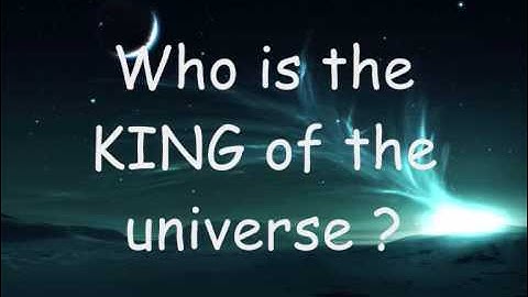 Who is the King of the jungle