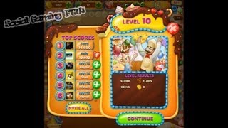 SocialGamingFTW - Candy Bubble Rush - Level 10 - 2 Star! - NO Boosters!