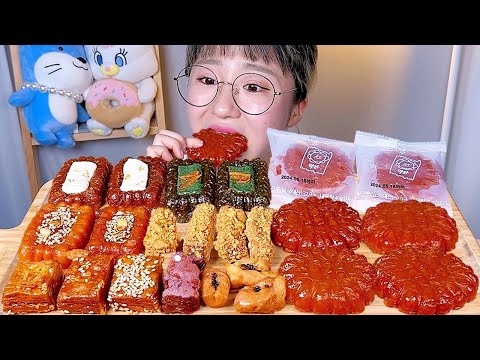 여수언니 봄날엔약과 골든피스 약과🥮 디저트 먹방 Dessert Mukbang