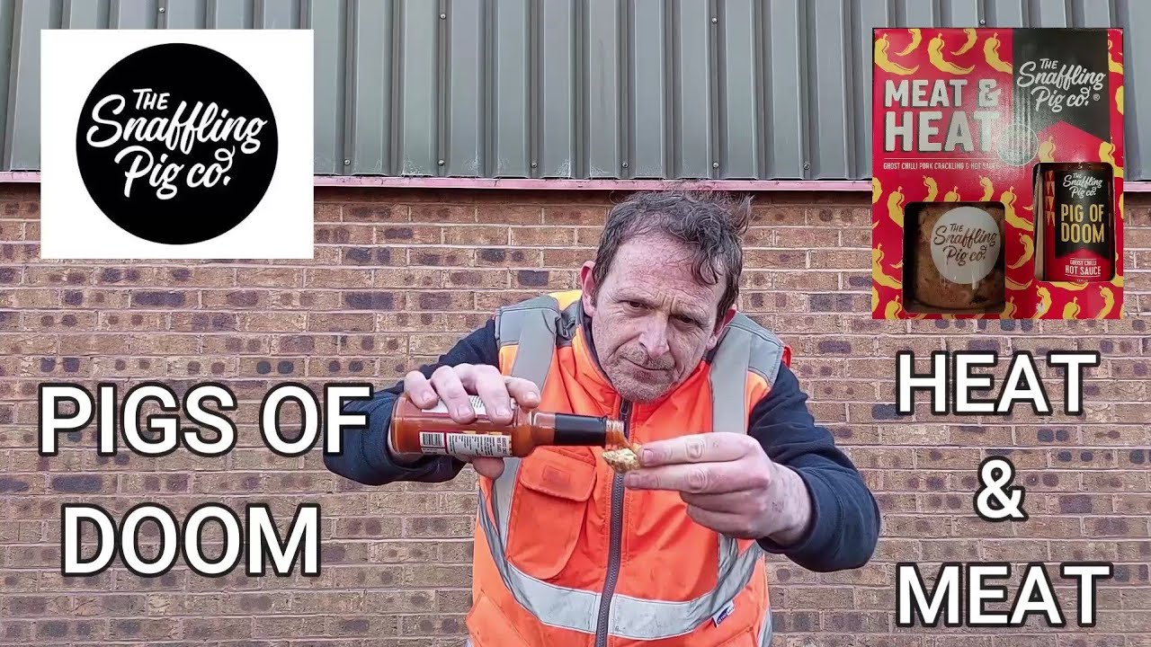 Snaffling Pig Pigs Of Doom Scratchings & Hot Sauce