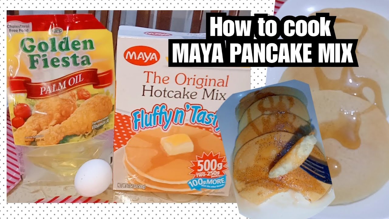 HOW TO MAKE MAYA PANCAKE MIX. THE EASY WAY TUTORIAL YouTube