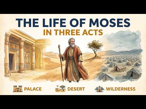 The Life of Moses in Three Acts: What Each Season Was Building