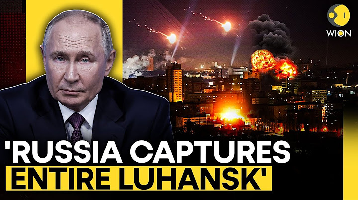 'Russia Captures Entire Luhansk' | WION