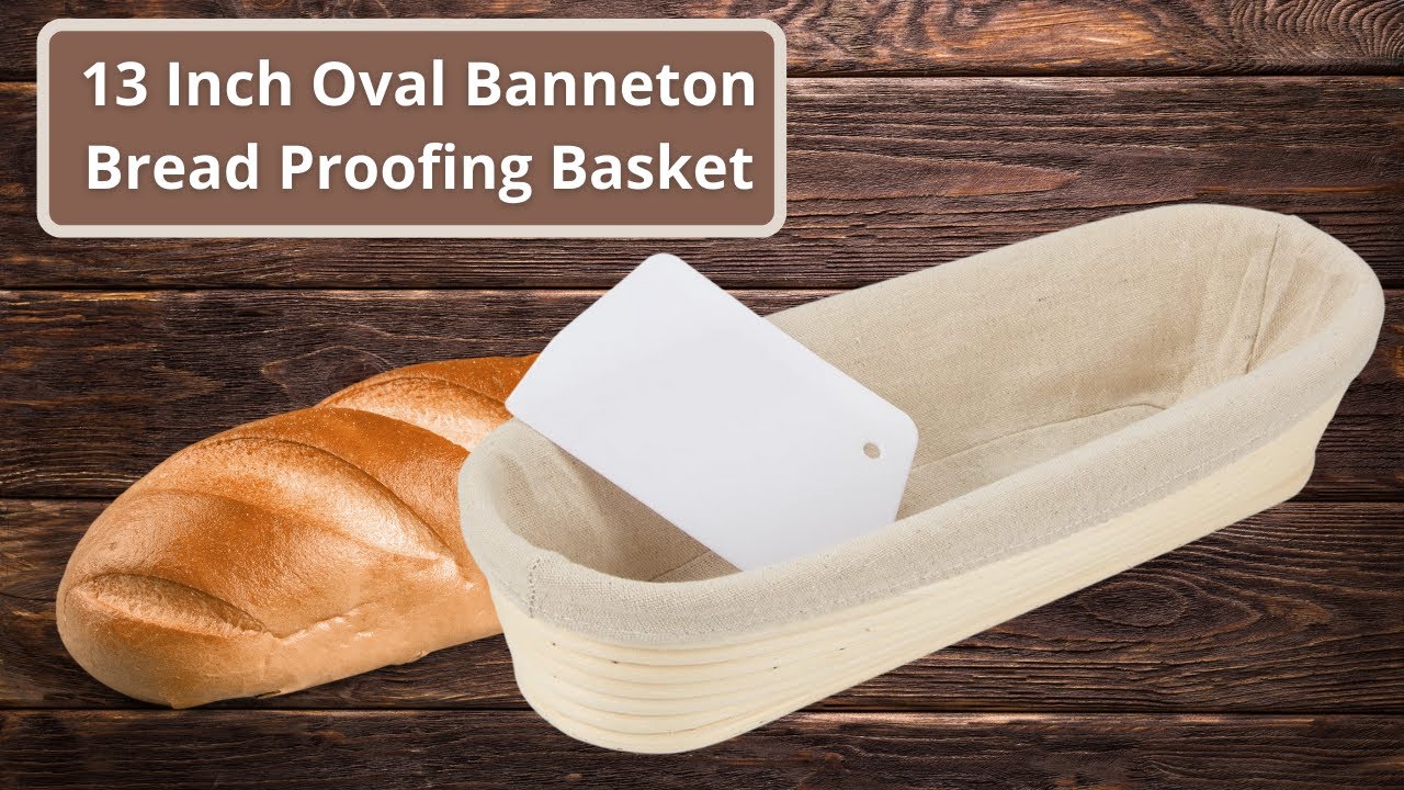 Oval Banneton Brotform Baking Supplies Bread Fermentation Baskets