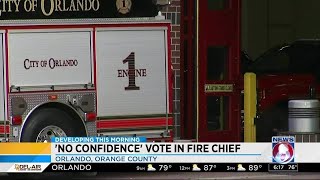 'No confidence' vote for Orange County fire chief
