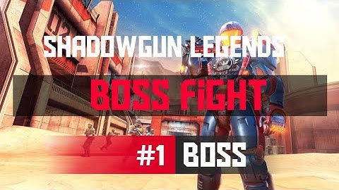 Shadowgun legends Gameplay Mission #6 Boss Fight Find Hidden Data  Drive (Top Secret)