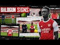 Folarin Balogun signs new long-term Arsenal contract
