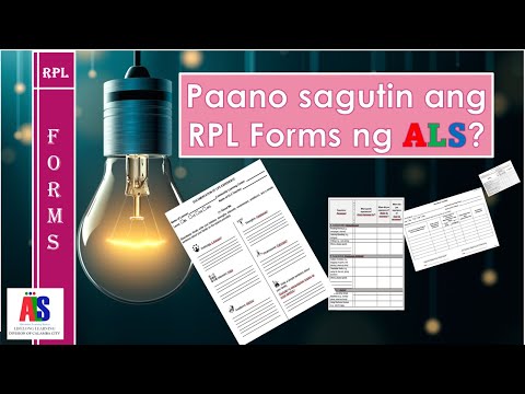 Video: Paano Punan Ang Form Na 3-D