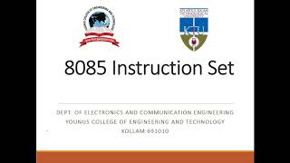 MP Module 2: Instruction Set  (Arithmetic Instructions)