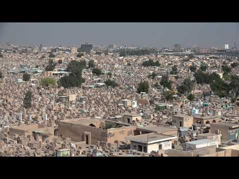 فيديو للمونتاج مقبرة وادي السلام النجف