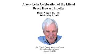 Bruce Hoelter Memorial Service