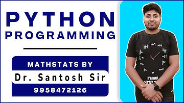 Python Programming : K| CLASS II | Overloading & Encapsulation | Mathstats @8810409392