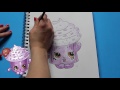 How to Draw Shopkins Season 5 &quot;Creamy Cookie Cupcake&quot; Step By Step Easy