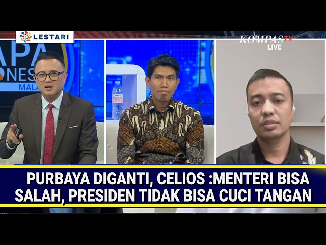 Tanggapan Jubir Gerindra & Media Wahyudi Celios Soal Presiden Ganti Menteri Keuangan