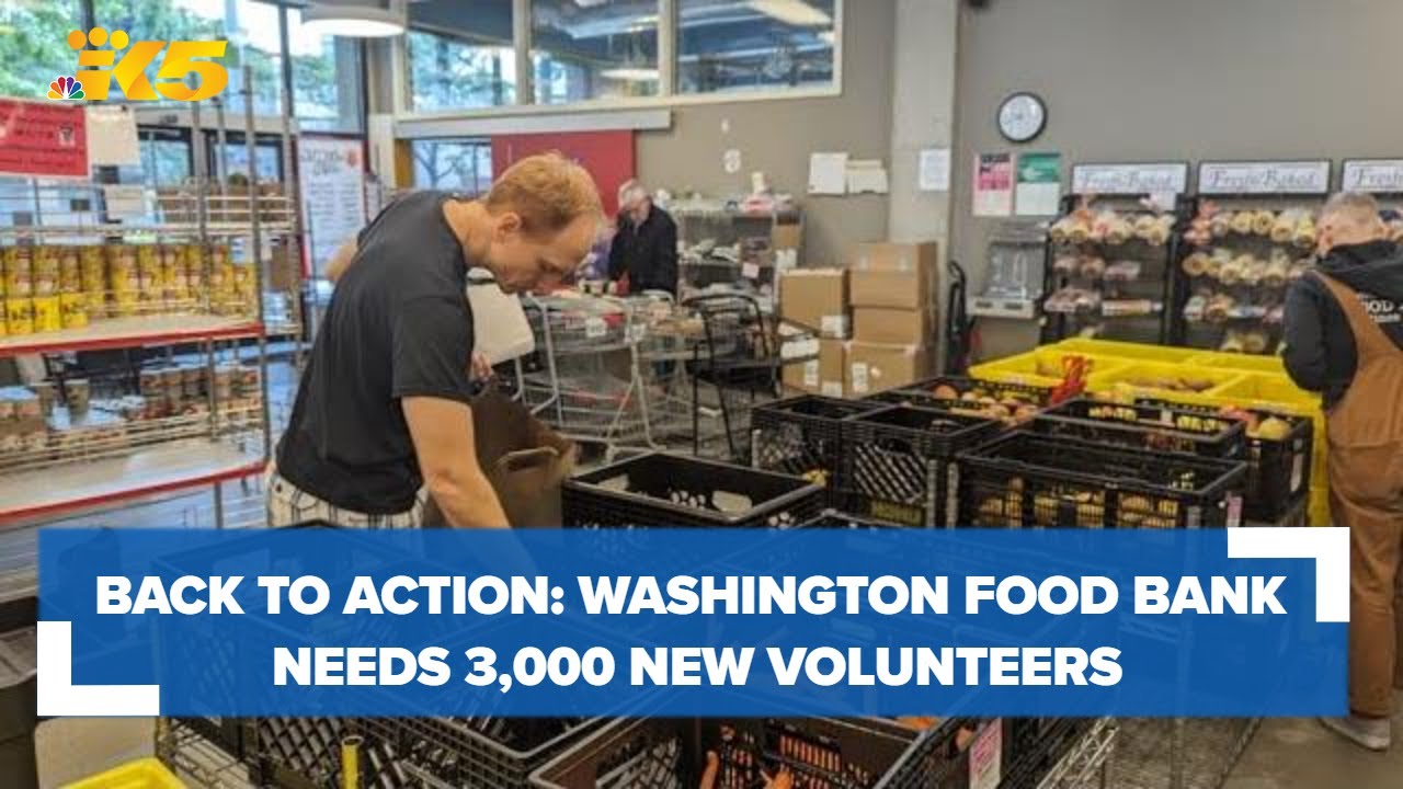Back to Action Goal set to get 3,000 new Washington food bank