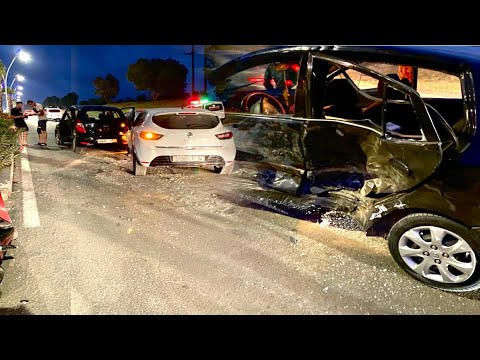 حادثة سير تعرقل حركة مرور بين بني ننصار و الناظور