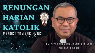 RENUNGAN HARIAN KATOLIK SENIN 3 JUNI 2024