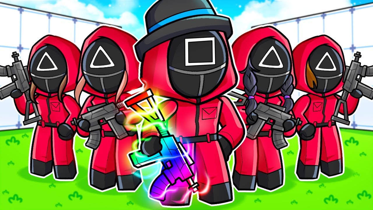 Convirtiéndonos en Guardias de EL JUEGO DEL CALAMAR en Roblox Rivals con Mis Amigas...