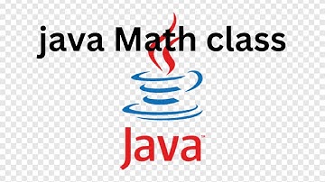 #13 Java Math Class