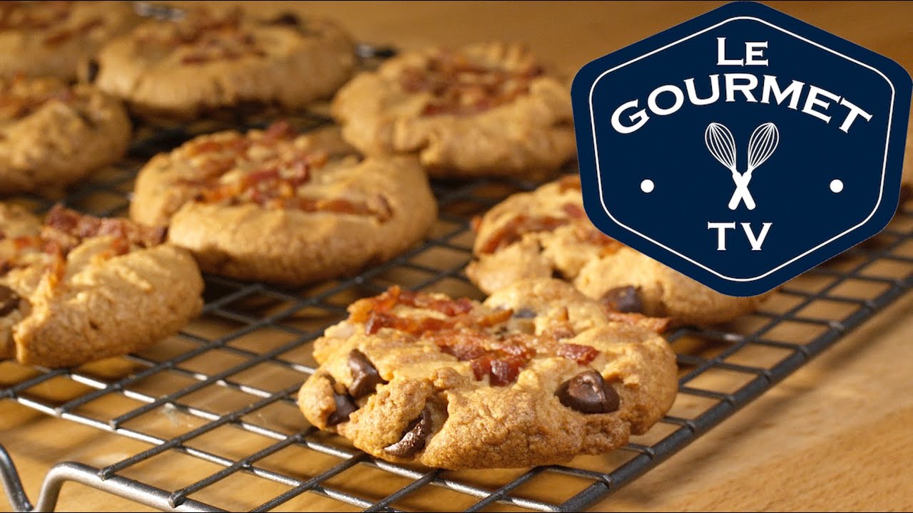 Peanut Butter and Bacon Cookies Recipe | Glen And Friends Cooking