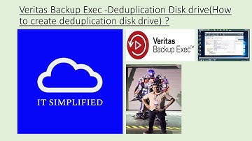 Veritas Backup Exec  -Deduplication Disk drive(How to create deduplication disk drive) ?