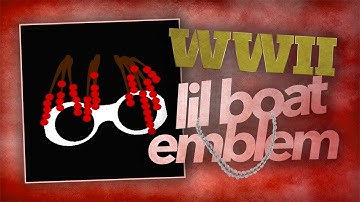 COD Emblem Tutorial WW2 EASY Lil Yachty