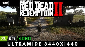 Red Dead Redemption 2: Walking to St Denise in HDR | RTX 4090 Max Settings