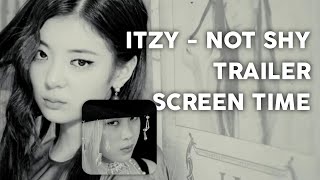 ITZY - NOT SHY OPENING TRAILER (Screen Time)