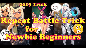 Destiny Child Global Guide Repeat Battle Trick for Newbie and Beginners!!